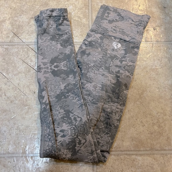 Womens best Grey camo leggings - Picture 1 of 3